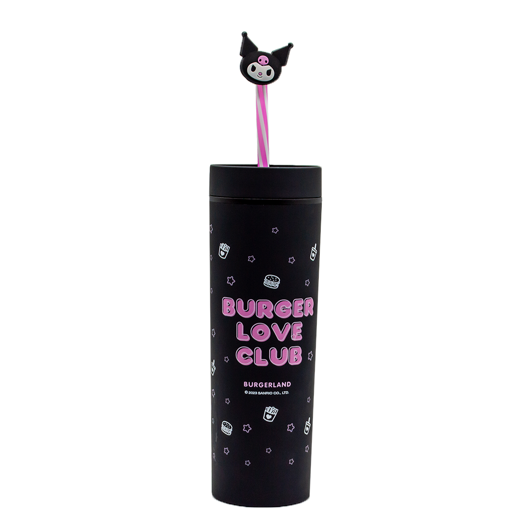 Kuromi Burger Love Club Tumbler