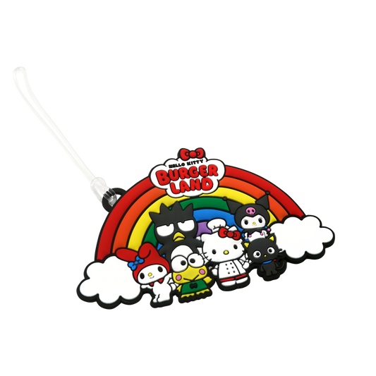 Hello Kitty Burgerland Luggage Tag