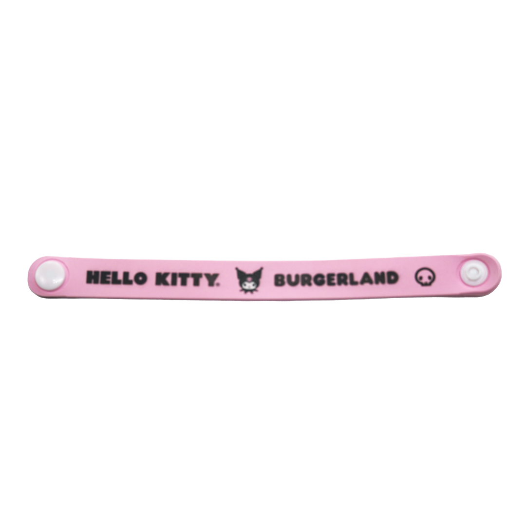 Kuromi Pink Wristband