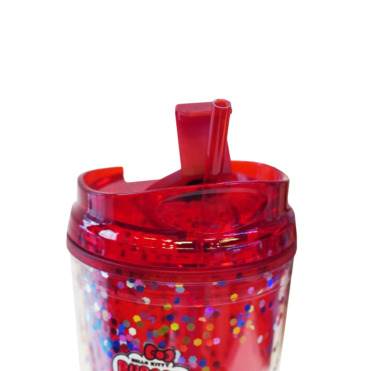 Hello Kitty Rainbow Glitter Tumbler